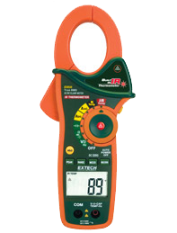 Extech EX830 1000A True RMS AC/DC Clamp Meter with IR Thermometer