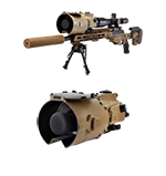 Flir MilSight S140-D Advanced Dual-Band Universal Night Sights (ADUNS)
