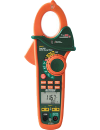 Extech EX623 400A Dual Input AC/DC Clamp Meter + NCV + IR Thermometer