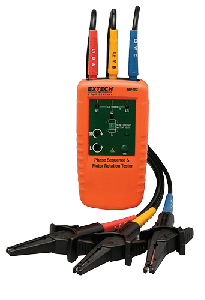 Extech 480403 Motor Rotation and 3-Phase Tester