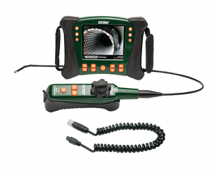 Extech HDV640W HD VideoScope Kit with Wireless Handset/Articulating Probe