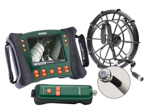 Extech HDV650W-10G HD VideoScope Wireless Plumbing Kit with 10m Probe