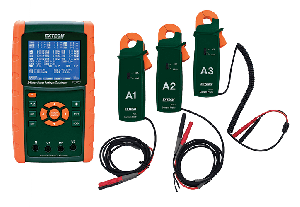 Extech PQ3450-2 200 Amp Datalogging Power Analyzer