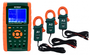 Extech PQ3470-12 1200A Power Analyzer Kit: PQ3470 with PQ34-12