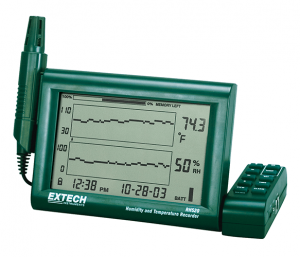 Extech RH520A-220 Humidity+Temperature Chart Recorder with Detachable Probe (220V)