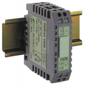 Gossen Metrawatt SINEAX V608  Temp. Transducer, RTD/TC Inputs, without Electr. Isolation, Ex/NEx