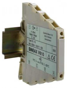 Gossen Metrawatt SINEAX V610  Temp. Transducer, PT100 Inputs, without Electr. Isolation