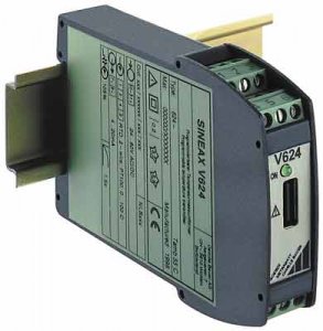 Gossen Metrawatt SINEAX V624  Temp. Transducer, RTD/TC Inputs, with Electr. Isolation, Ex/NEx