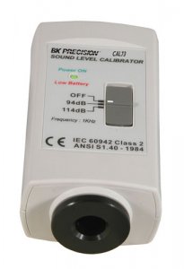 BK Precision CAL73 Standard Acoustic Calibrator (94dB , 1KHz Sine Wave)