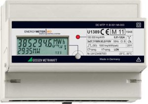 Gossen Metrawatt U1281 MID/U1389 MID  Active Energy Meter with MID Approval