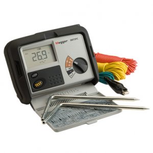 DET3TC EARTH ELECTRODE RESISTANCE TESTER ENABLED SELECTIVE TESTING